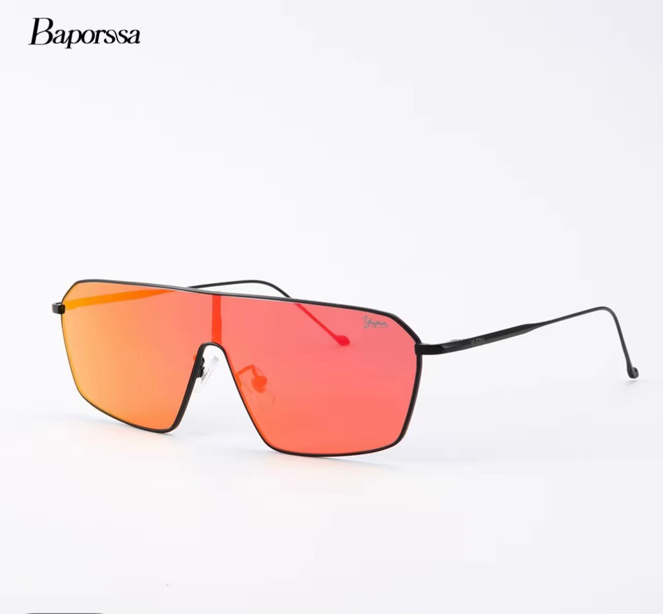 BAPORSSA A2529・メンズサングラス βチタン 偏光 UV400