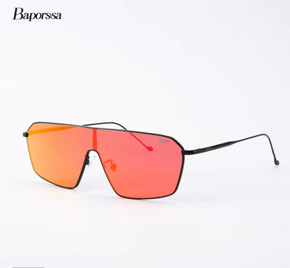 BAPORSSA A2529・メンズサングラス βチタン 偏光 UV400