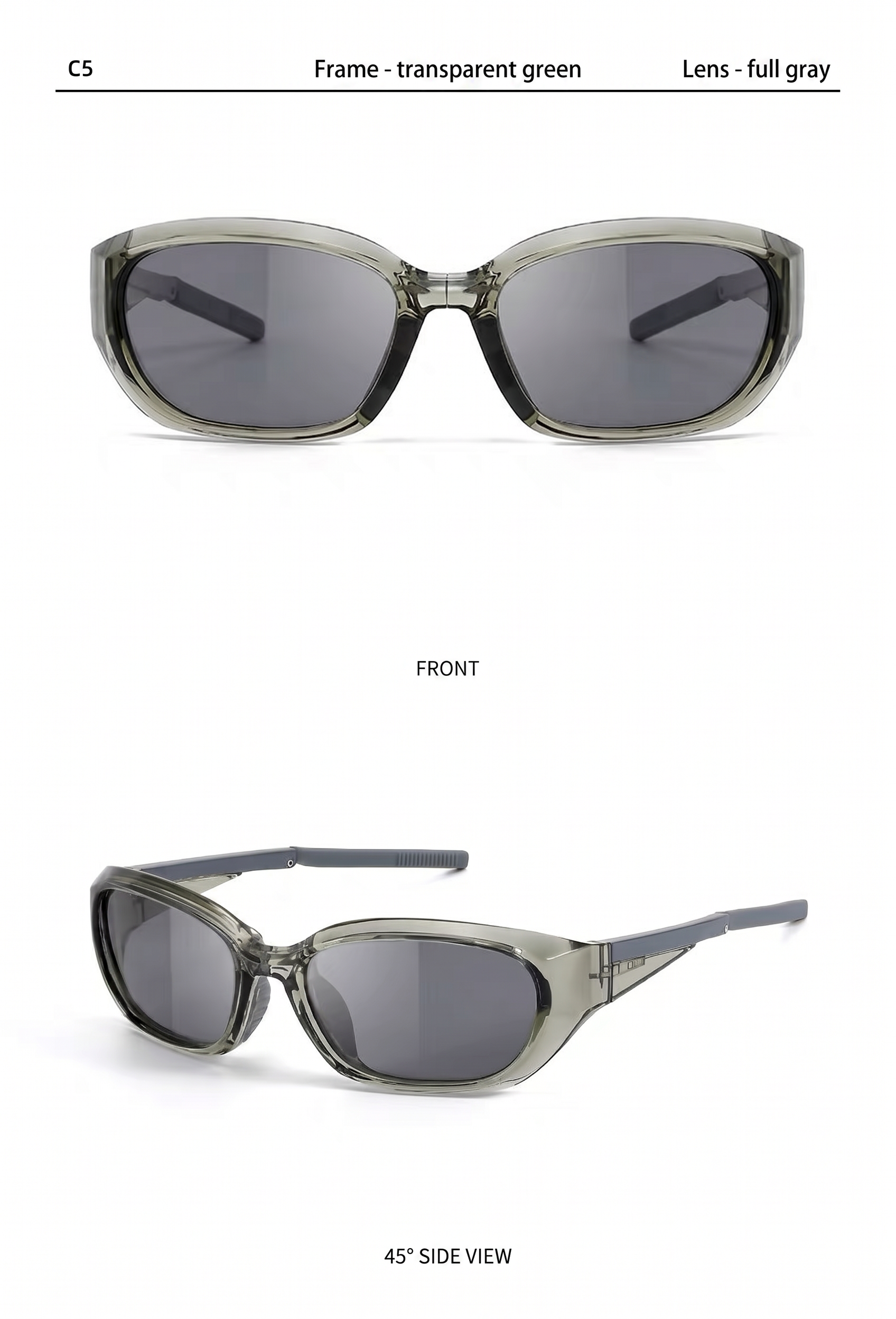 BAPORSSA B2613 folding sport sunglasses, product image 9