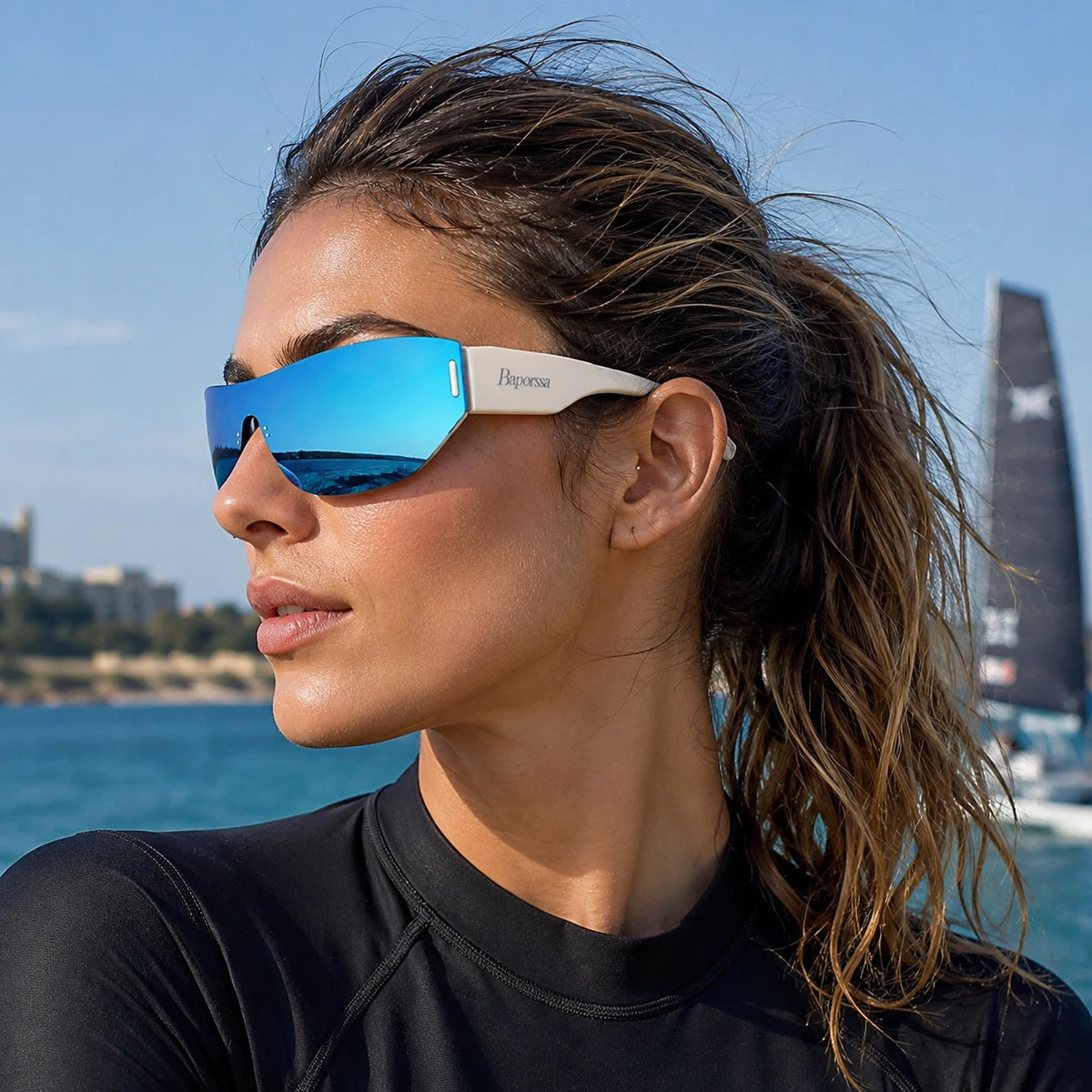 BAPORSSA Sprint A2522 sky blue polarized shield