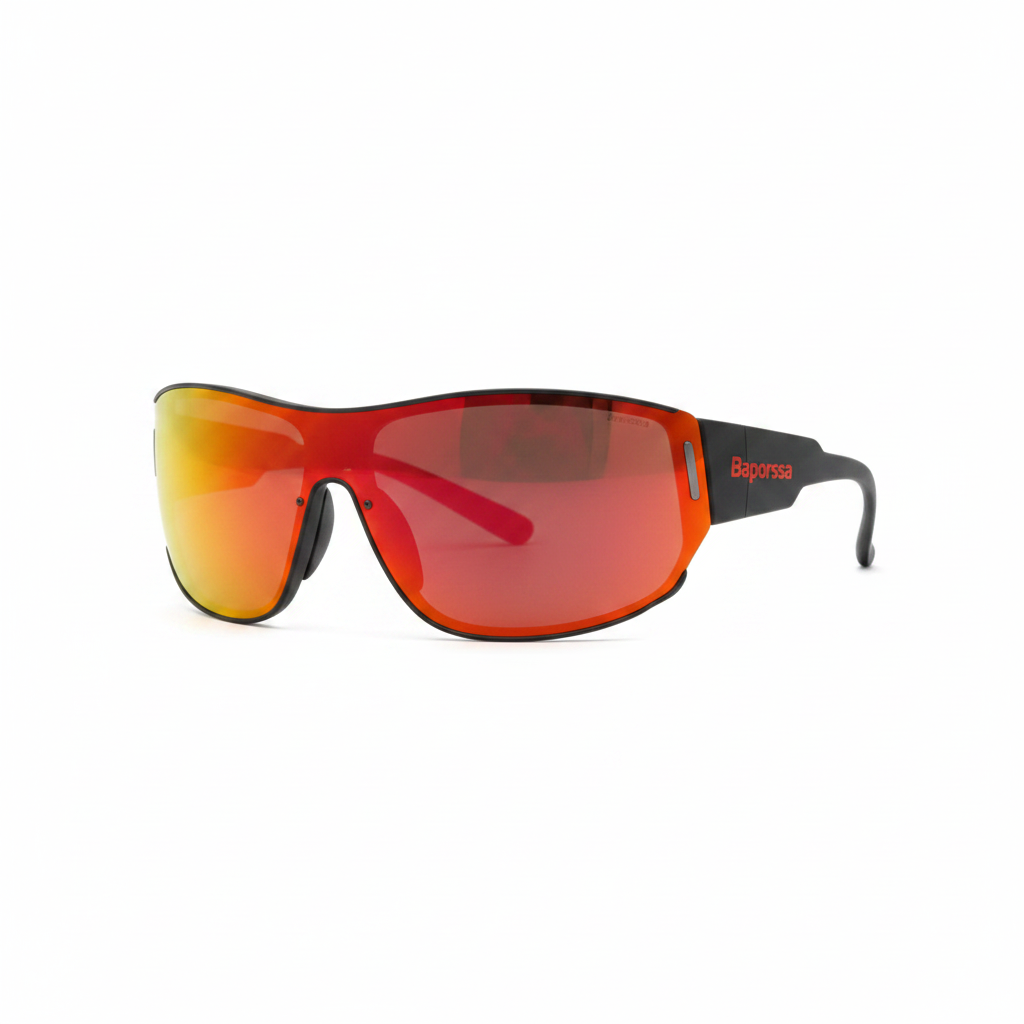 BAPORSSA Sprint A2522 shield sunglasses on a white background