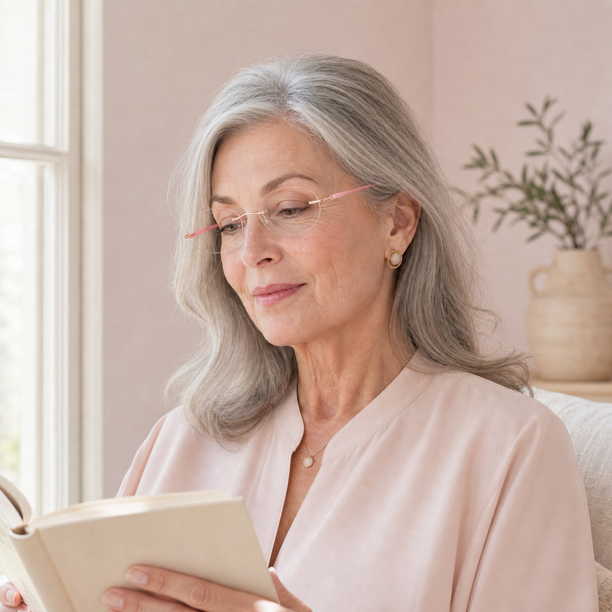 BAPORSSA A2537 contemporary reading glasses, product image 2