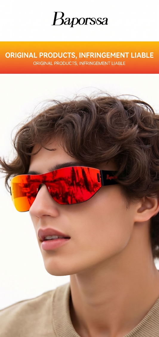 BAPORSSA A2522 · 5-Curve Polarized Sports Sunglasses UV400
